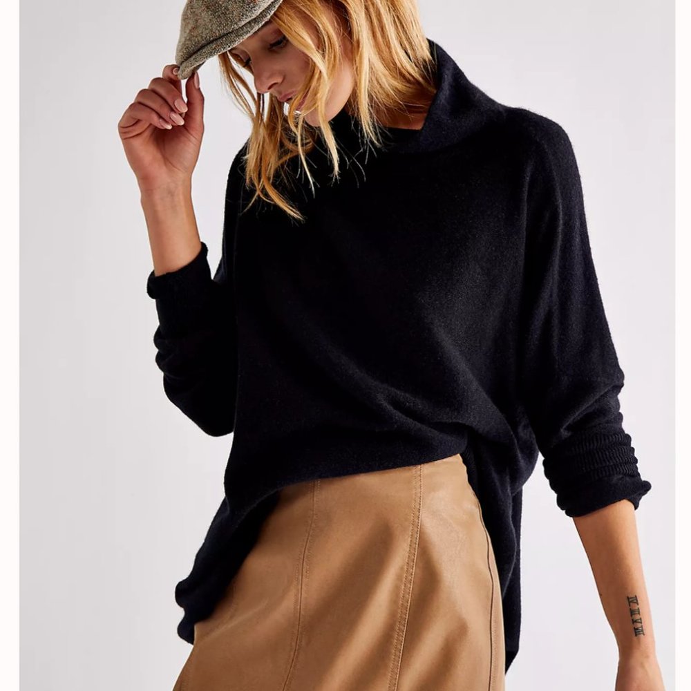 Free People Ottoman Cashmere Tunic - Black